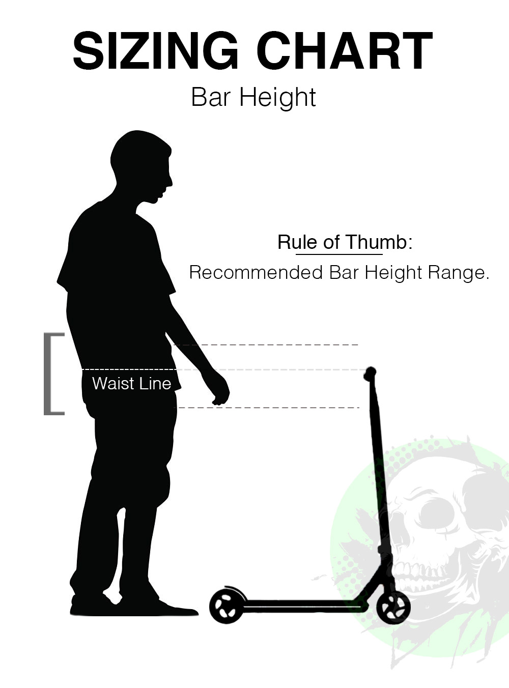 Scooter Bar Height Chart